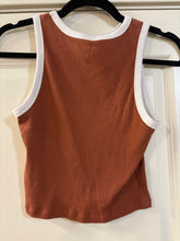 Load image into Gallery viewer, Medium Hollister Wild West Crop Tank Top
