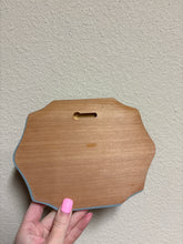 Load image into Gallery viewer, Vintage Wooden Scripture Pink &amp; Blue Floral Wall Hanger
