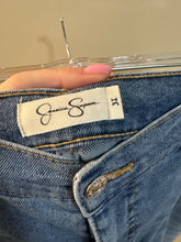 Load image into Gallery viewer, Size 31 Jessica Simpson Long Denim Skirt
