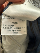 Load image into Gallery viewer, 28 Levi’s Button Fly Denim Cut Off Shorts
