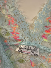 Load image into Gallery viewer, Small Free People NWT Neon Bloom Lace Blouse
