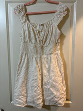 Load image into Gallery viewer, Large Old Navy Ivory Eyelet Dress
