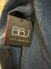Load image into Gallery viewer, Medium BBJ NWT Distressed Denim Jacket
