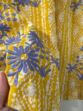 Load image into Gallery viewer, Medium THML Embroidered Boho Floral Sleeveless Top
