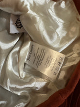 Load image into Gallery viewer, Medium Juicy Couture NWT Fringed Trucker Jacket Rust Faux Suede Western Boho
