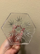 Load image into Gallery viewer, Shannon Crystal Designs of Ireland Crystal Taper Candle Holder in a clear pineapple pattern design
