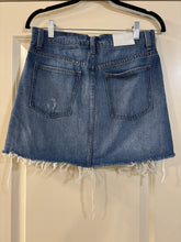 Load image into Gallery viewer, 27 Pistola Raw Hem Denim Mini Skirt
