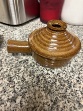 Load image into Gallery viewer, Brown Speckled Boho Ceramic Soup Crocks Set of 2
