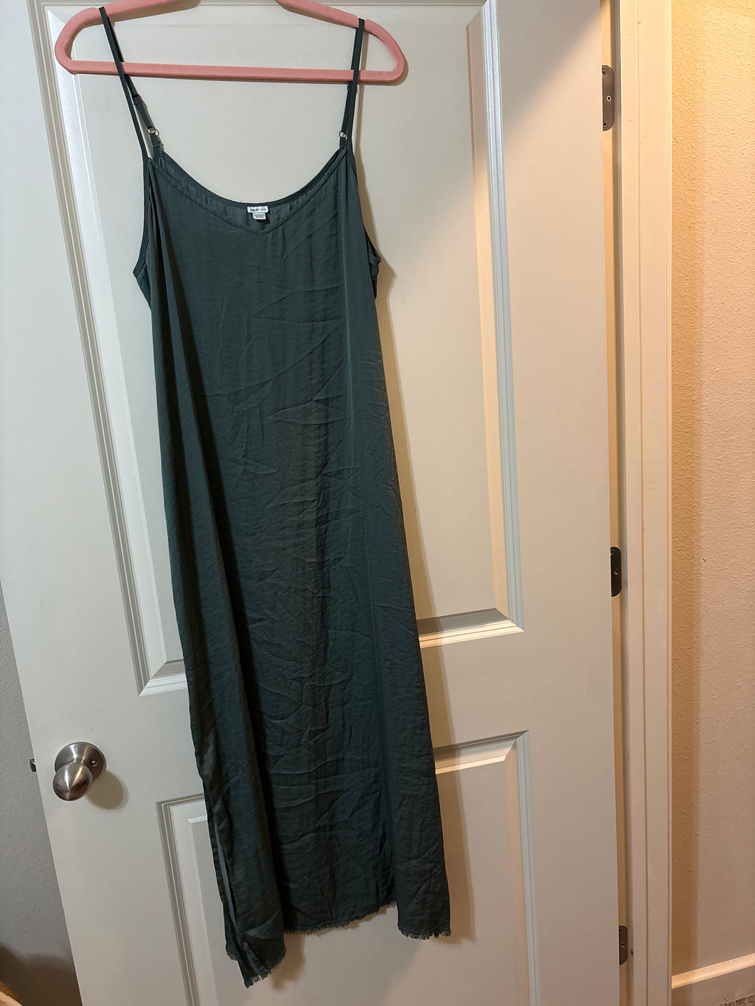 XL Aerie Satin Maxi Slip Dress  Weathered West Collective