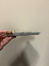 Load image into Gallery viewer, Gold &amp; White Bow Decorative Tray
