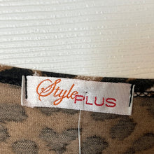 Load image into Gallery viewer, Medium/ Large Style Plus Leopard Cardigan
