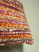 Load image into Gallery viewer, World Market Multicolor Boucle Stripe Lumbar Pillow
