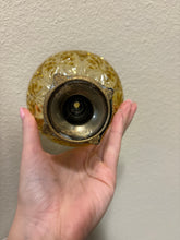 Load image into Gallery viewer, Vintage Amber Pedestal Bowl
