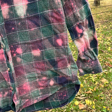 Load image into Gallery viewer, XS Long Sleeve Bleached Flannel
