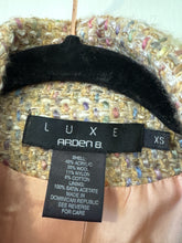Load image into Gallery viewer, XS Arden B Tweed Wool Trench Coat
