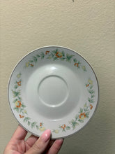 Load image into Gallery viewer, vintage FTD floral porcelain teacup and saucer set

