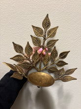Load image into Gallery viewer, Antique Bronze Leaf Candle Holder Wall Sconces Set of 2
