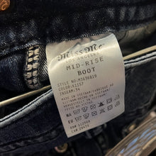 Load image into Gallery viewer, Size 29 Miss Me Heaven Mid Rose Boot Cut Jeans
