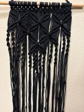 Load image into Gallery viewer, Black Boho Wall Hanger

