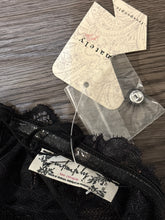 Load image into Gallery viewer, XS Free People Intimately NWT Black Pink Lace Double Date Layer Body Suit

