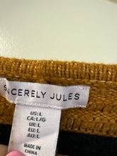 Load image into Gallery viewer, Large Sincerely Jules Cropped Sweater

