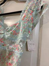 Load image into Gallery viewer, Small Free People NWT Neon Bloom Lace Blouse

