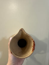Load image into Gallery viewer, Vintage American Made Laurel Pottery Cerama-Stone speckled cocoa brown pitcher/creamer
