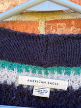 Load image into Gallery viewer, Medium American Eagle Striped Sweater
