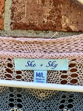 Load image into Gallery viewer, Medium/ Large She + Sky Knit Cardigan
