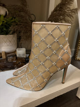 Load image into Gallery viewer, 6.5 Betsey Johnson Larkk Stiletto Bootie Heels
