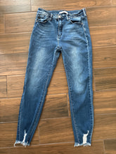 Load image into Gallery viewer, Size 29 Kancan High Waisted Raw Hem Skinny Jeans

