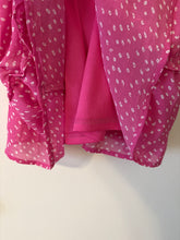 Load image into Gallery viewer, Medium New In Hot Pink Polka Dot Braided Strap Mini Dress

