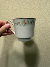Load image into Gallery viewer, vintage FTD floral porcelain teacup and saucer set
