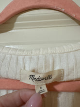 Load image into Gallery viewer, Small Madewell Ribbed Long Sleeve Top
