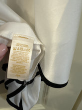 Load image into Gallery viewer, Large Kate Spade NWT White Charmeuse Chemise
