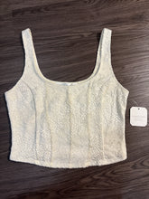 Load image into Gallery viewer, Medium Altar’d State NWT Lila Lace Corset Tank Top
