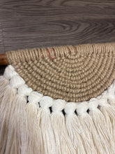 Load image into Gallery viewer, Boho Semi Circle Macrame &amp; Woven Jute Wall Hangers
