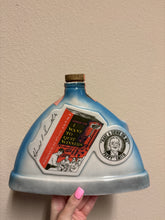 Load image into Gallery viewer, Vintage 1969 Jim Beam "Harold's Club" covered wagon ceramic decanter
