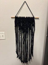 Load image into Gallery viewer, Black Boho Wall Hanger
