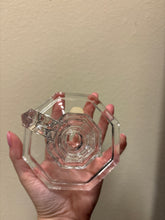 Load image into Gallery viewer, vintage Partylite "Brittany" crystal chamberstick candlestick holder
