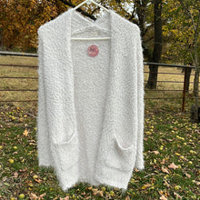 Load image into Gallery viewer, Small Altar’d State Fuzzy Chunky Sweater Cardigan
