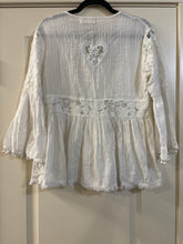 Load image into Gallery viewer, One Size Impressions Boho Beaded Fringe Tunic Top
