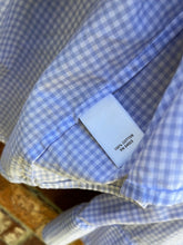 Load image into Gallery viewer, Large Banana Republic Blue White Cotton Button Up Shirt
