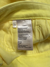 Load image into Gallery viewer, NWT Size 29 L’agence Bell High Rise Flare Jeans Tonic Yellow
