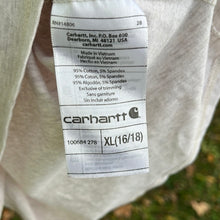 Load image into Gallery viewer, XL Women’s Carhartt Tan Cowl Neck Long Sleeve Top
