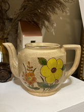 Load image into Gallery viewer, Vintage 1970s Floral Teapot

