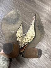 Load image into Gallery viewer, 6 Very Volatile Snakeskin Ankle Booties

