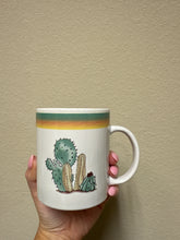Load image into Gallery viewer, Vintage Meiwa Southwestern Cactus Coffee Mug
