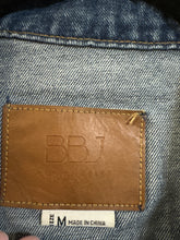 Load image into Gallery viewer, Medium BBJ NWT Distressed Denim Jacket
