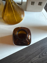 Load image into Gallery viewer, Vintage Amber Glass Snuff Bottle
